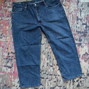 Men's Levi's 550 Regular Fit, Straight Leg, Dark Wash,100% Cotton Jeans